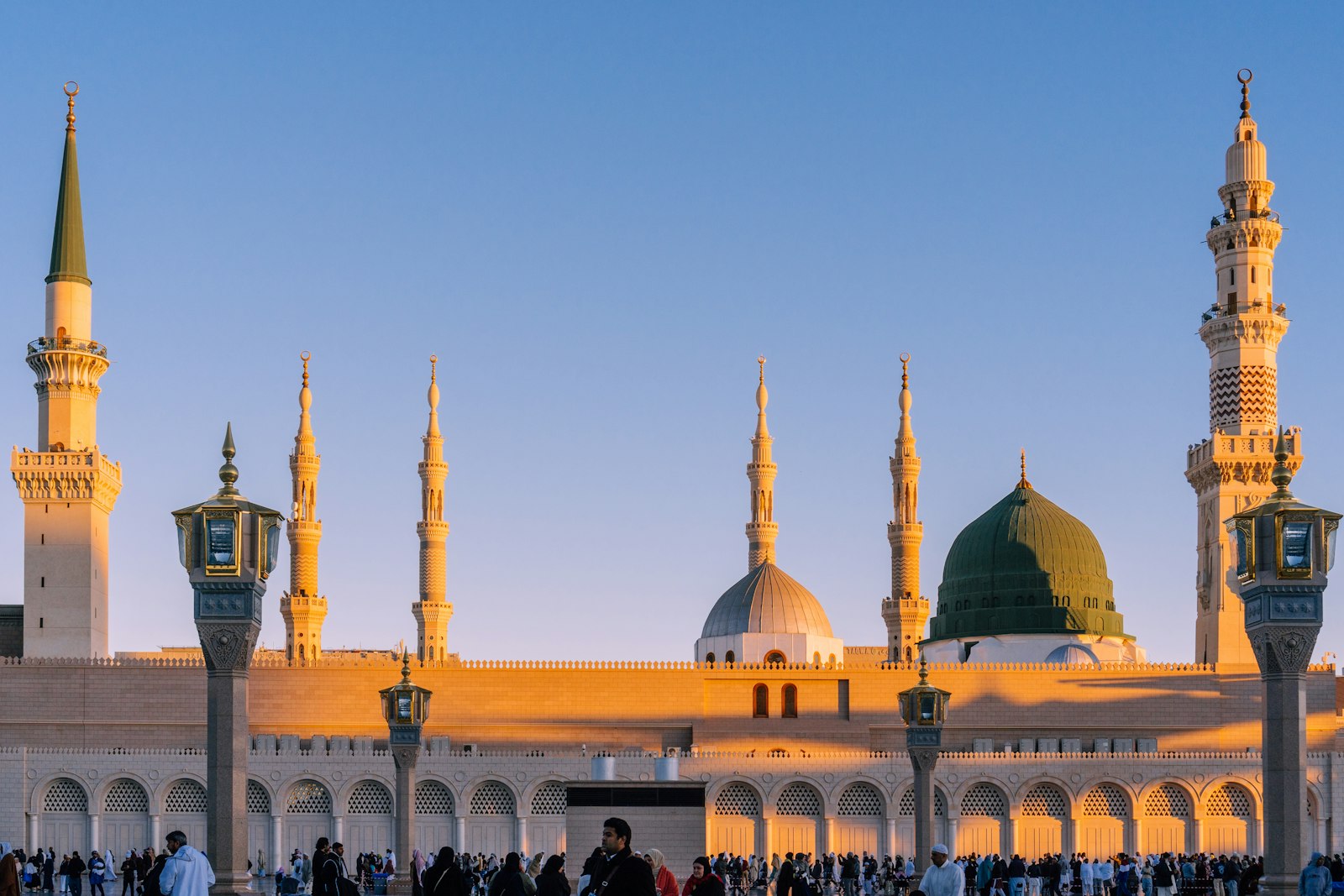 Mosque at golden hour