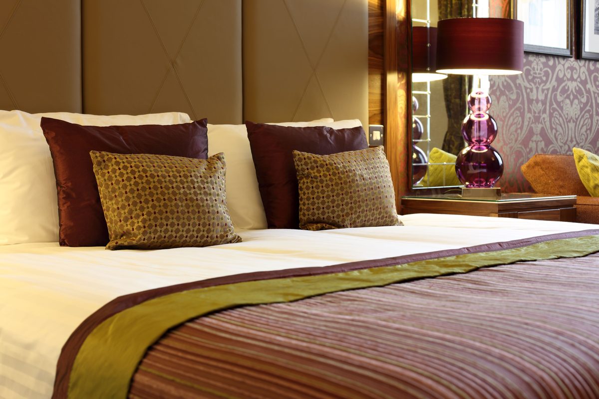 Luxury hotel suite